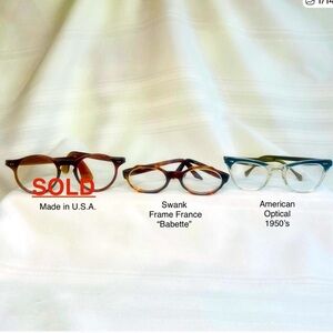 VTG Frames‎ Duo Swank, American Optical EUC